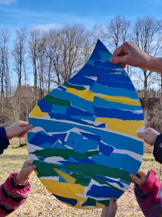 Ūdens lāsītes ceļojums uz Zemi. #14381