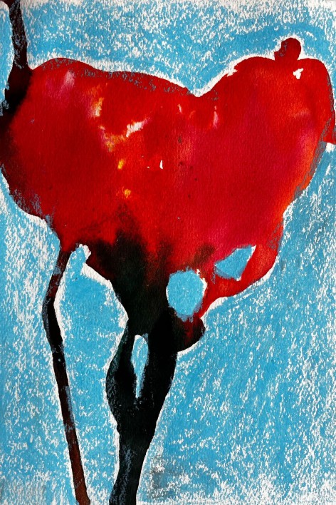 “Sarkanais dzīvības zieds” #15994