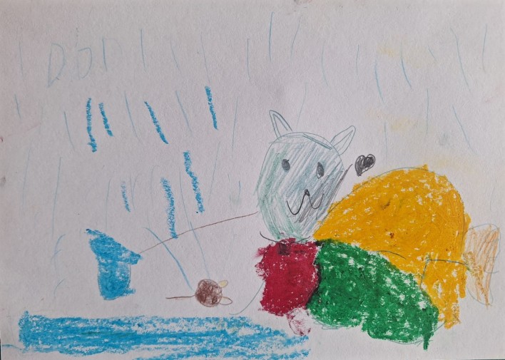 Kaķim un pelei ūdeni #16863