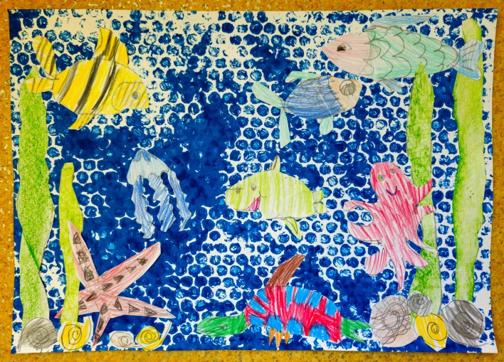 "Noslēpumainā zemūdens pasaule" #14618